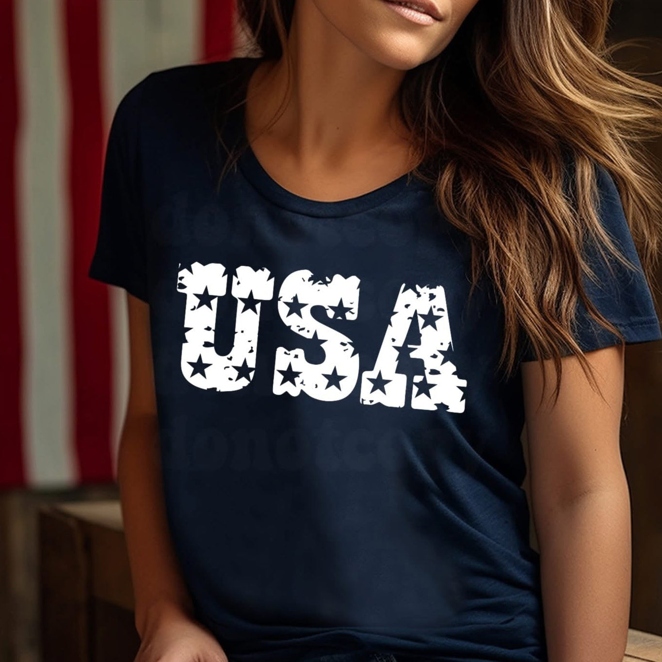 USA Stars Tank Top