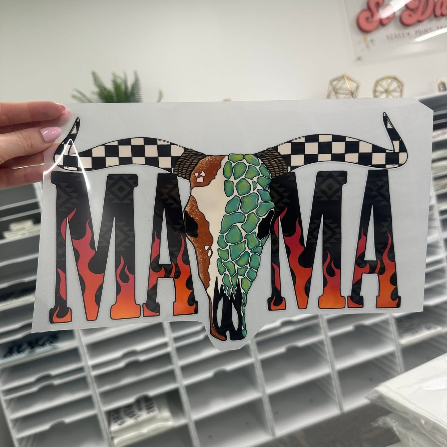 MAMA Bull Skull Tee