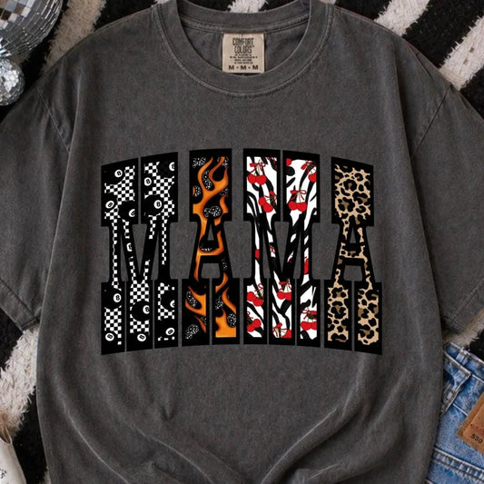 Grunge MAMA Hooded Sweatshirt