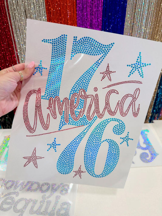 Retro america 1776 Tee