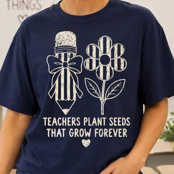 Teachers Plant Seeds Hooded Sweatshirt