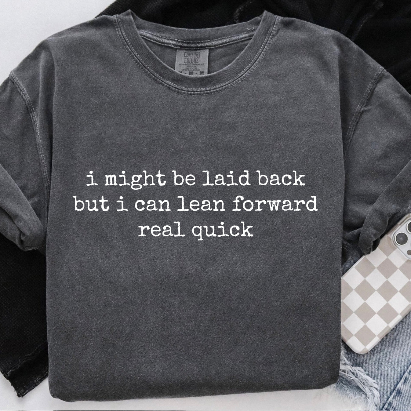 Lean Forward Real Quick Hooded Sweatshirt