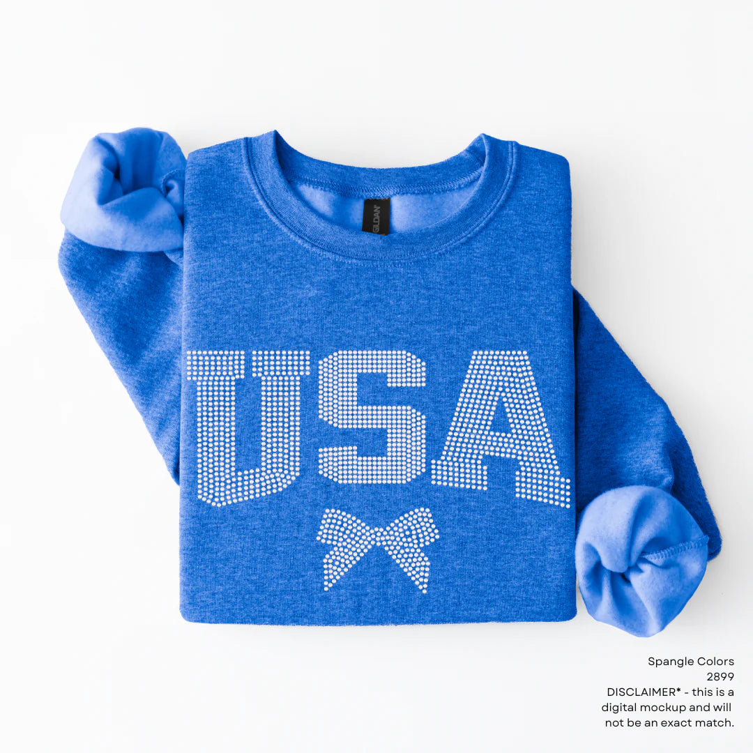 USA SP White Hooded Sweatshirt