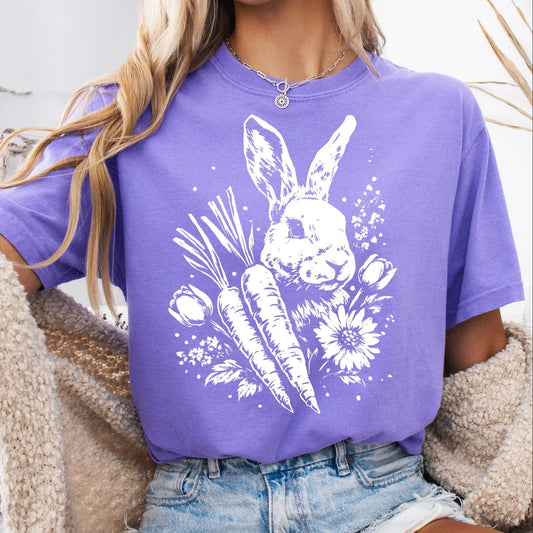 Easter Bun Carrot Hooded Sweatshirt