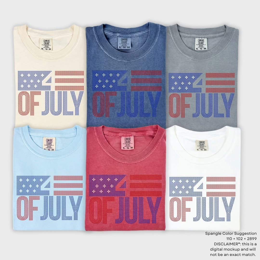 4th of July Spangle Tee