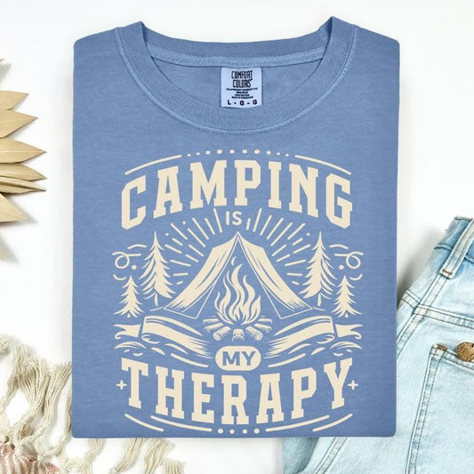 Camping Therapy Tank Top