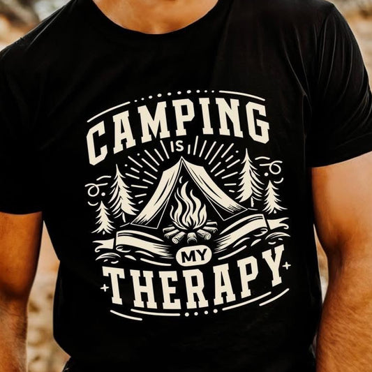 Camping Therapy Tee