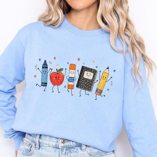 Back to School Hooded Sweatshirt