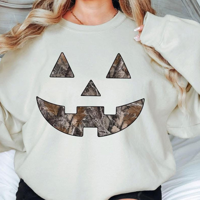 Camo Jack-o’-lantern Tee