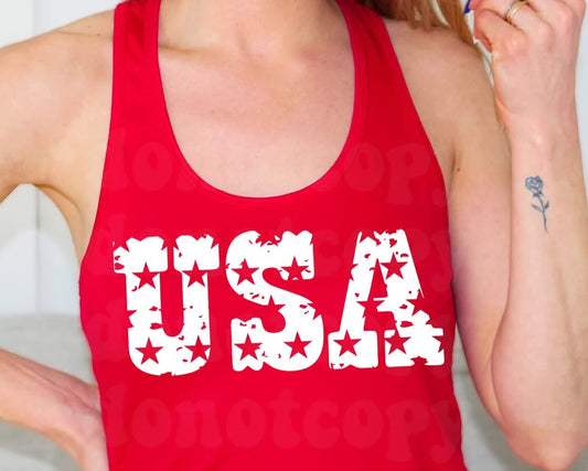 USA Stars Tank Top