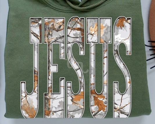 JESUS Camo Hoodie
