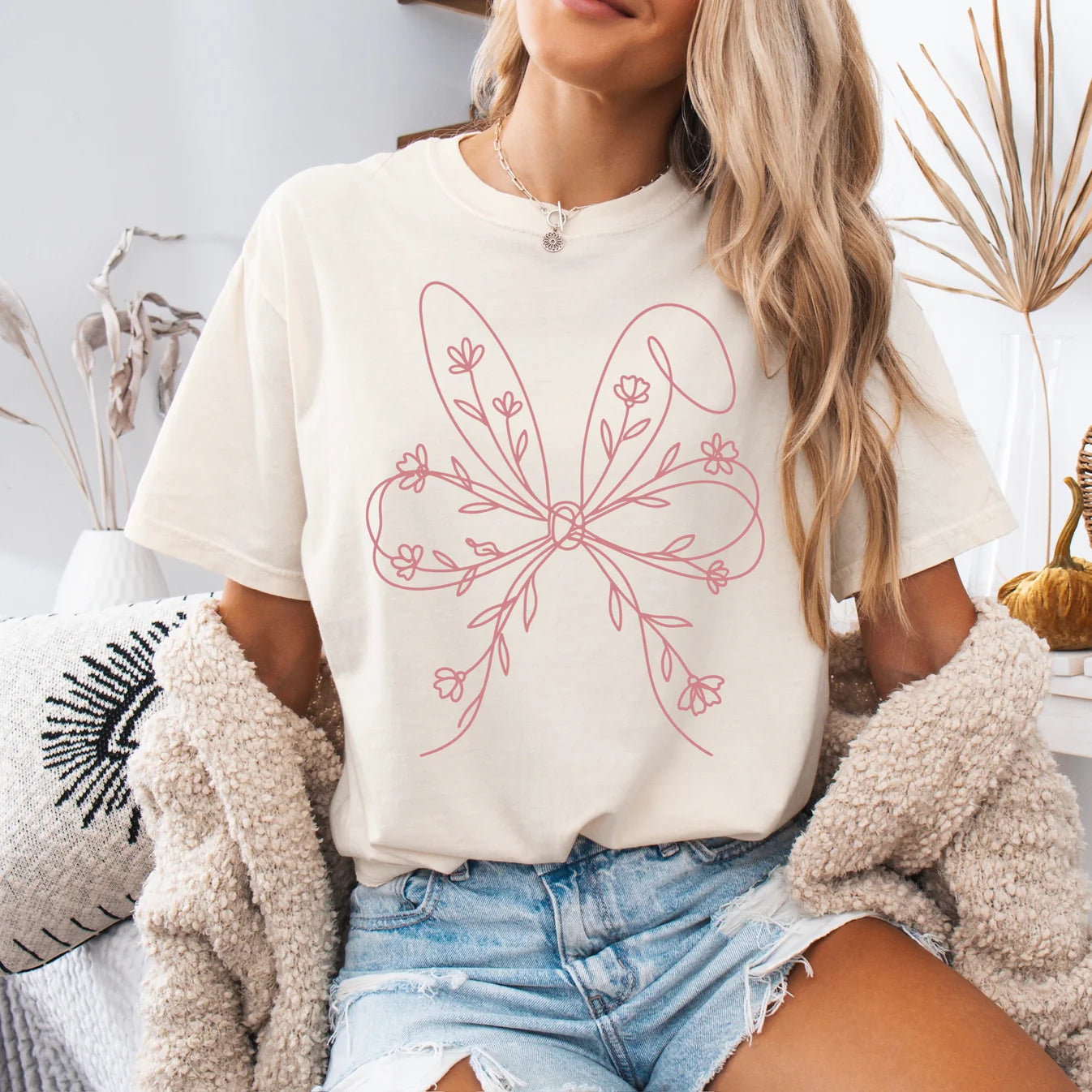 Easter Ear Bow Tee