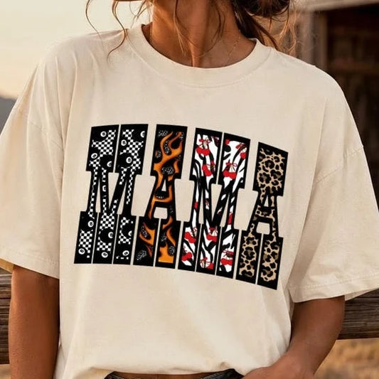 Grunge MAMA Hooded Sweatshirt