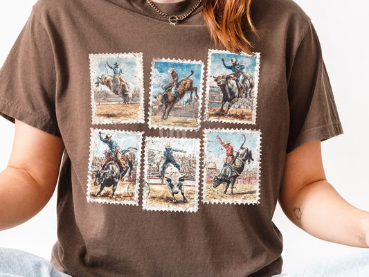 Rodeo Stamps Hooded Sweatshirt