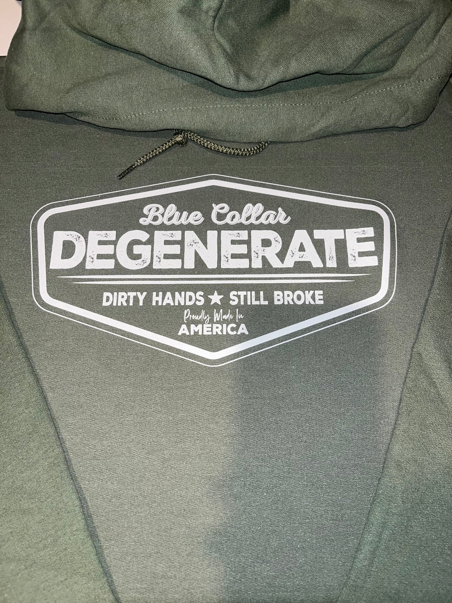 Blue Collar Degenerate Tee