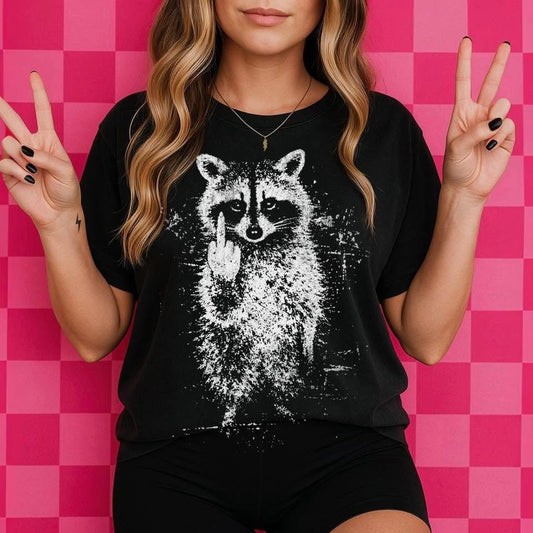 FU Raccoon Tank Top