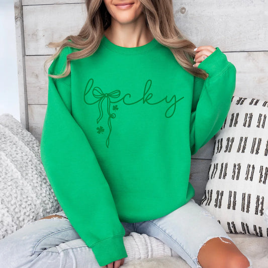 Lucky Print Hoodie