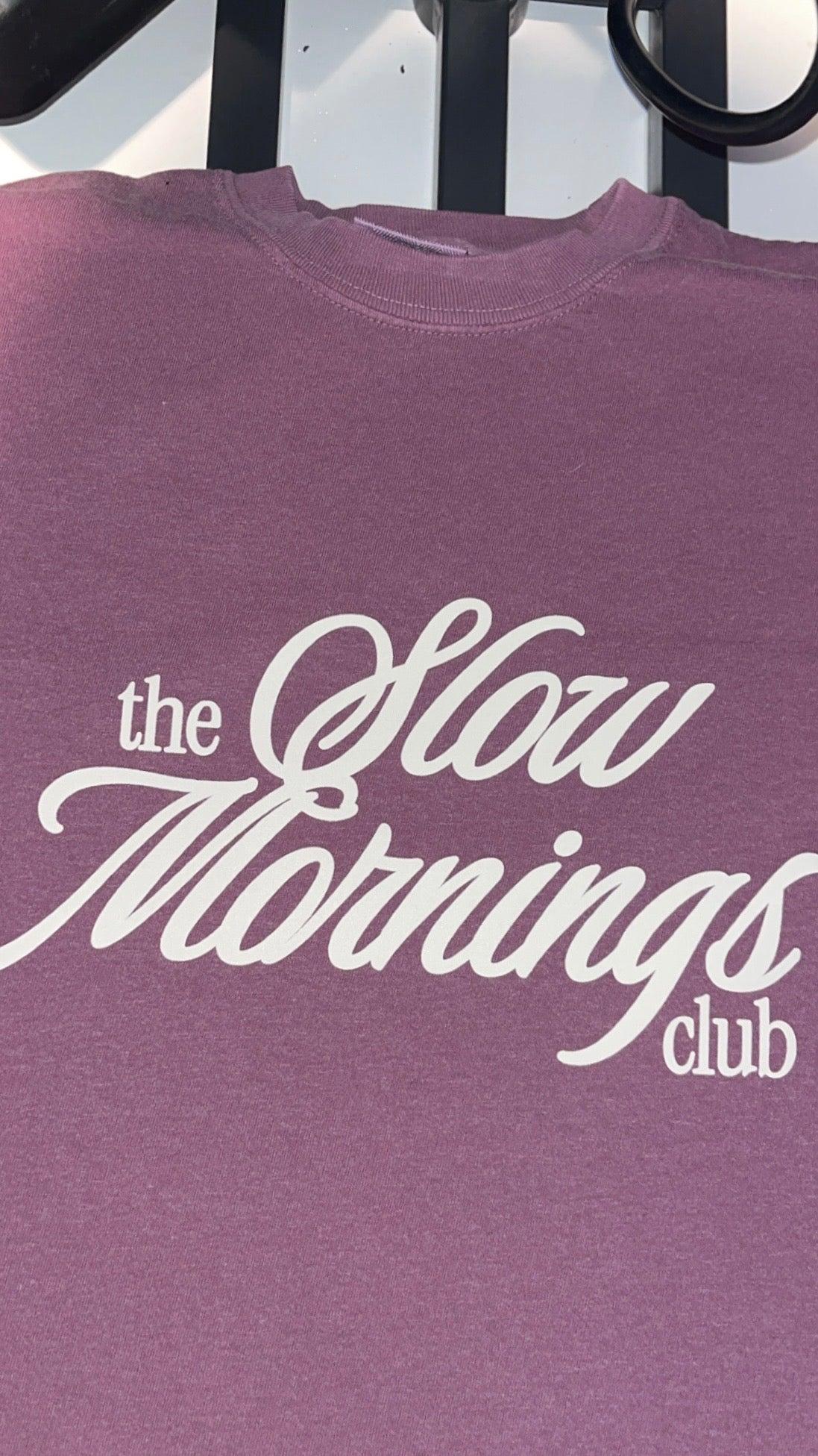 Slow Mornings Club Tee