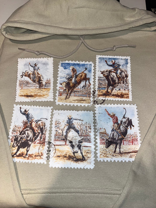 Rodeo Stamps Hoodie