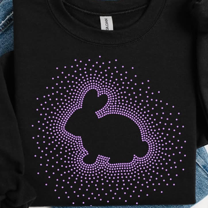 Bunny Scatter Tee Spangle